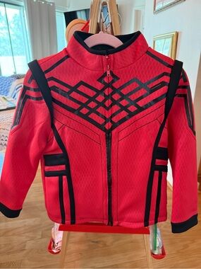 Disney store Shang-Chi and the Legend of Ten Rings Boys 5/6 Red Jacket